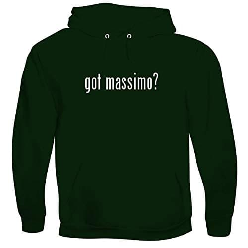 got massimo? - Men's Soft & Comfortable Hoodie Sweatshirt Pullover, Forest, Medium