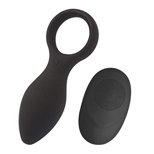 WENWING Waterproof Electric Remote Control USB Rechargable 10 Frequency Modes Backcourt Amal Plug Pull Ring Shower Enema B'ut.t Pùg Training Stopper Pocket Massage Sxx Toys