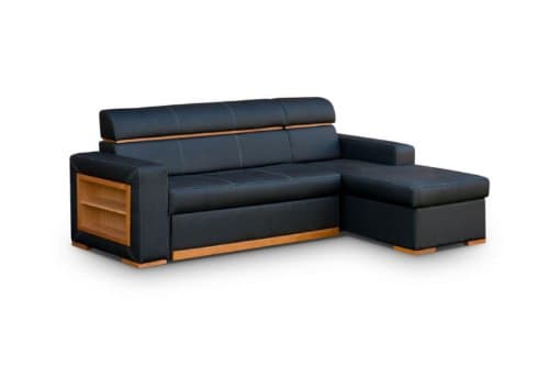 CORNER SOFA - made of faux leather
