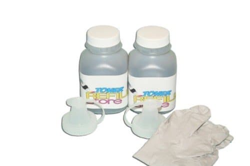 Toner Refill Store2 Pack Black Toner Refill Kit for The Brother TN-450 (TN450), HL-2130, HL-2240, MFC-7360N