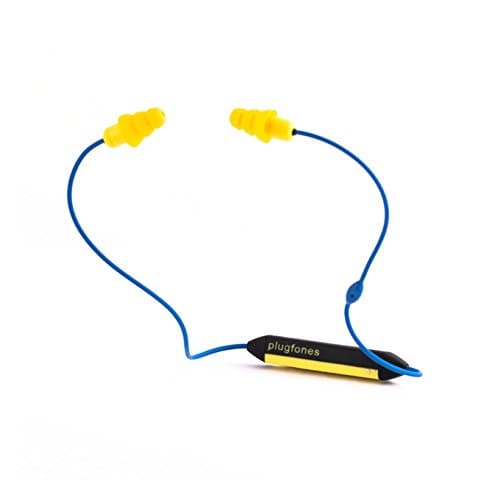 Plugfones Liberate 1.0 - Bluetooth Earbuds with Mic (Yellow)