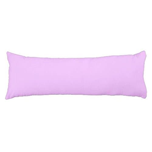 Electric Lavender Basic Color Design Body Pillow Case Cover 20 x 54 Inch Cotton