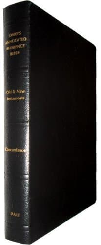 Dakes Annotated Reference Bible Bonded Leather