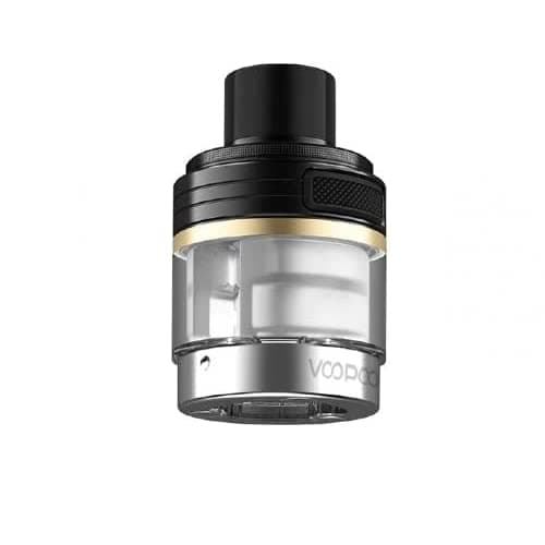 TPP X Replacement Pod 5.5 (Black, 1pc) for Voopoo TPP X Tank on The Drag S Pro Kit and The Drag X Pro Kit.and Compatible with TPP coils - Nicotine Free