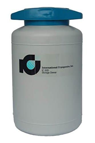 LN2 Liquid Nitrogen Storage Dewar, 20 L