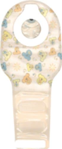 Convatec Little Ones Two-Piece Drainable Pouch with One Sided Comfort Panel and InvisiClose Clipless Tail Closure 1/5" to 1-1/4" Stoma Opening (Box of 10 Each)