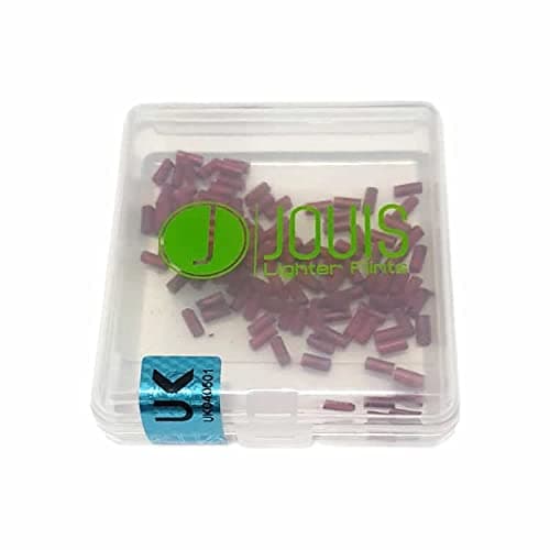 Jouis Lighter Flints - 100x High Quality RED Colour Universal Lighter Flints
