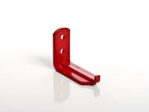 ECO FIRE Wall Mount Hook, Bracket, Hanger for 1kg/2kg/4kg/6kg/9kg Fire Extinguisher, Red