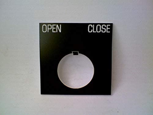 22LP-58 Legend Plate Standard 22MM Open/Close