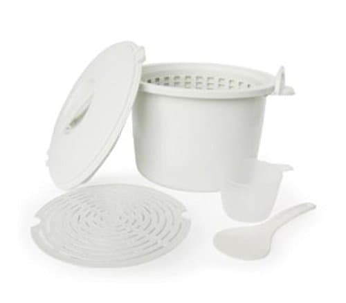 12-Cup Easy Rice and Pasta Microwave Steamer