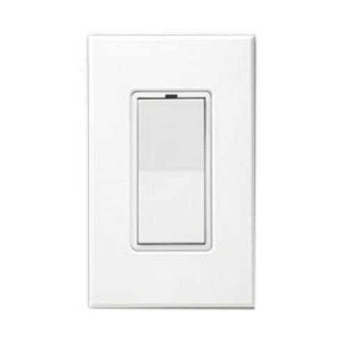 PCS PulseWorx UPB Auxiliary/Remote Dimmer Wall Switch, White (RWS-W)