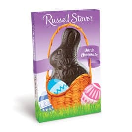 Russell Stover Dark Chocolate Easter Rabbit, 3 oz.