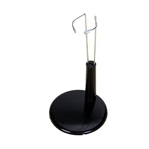 TMODD Black Adjustable Doll Stand 4.3 -5.5 Inch