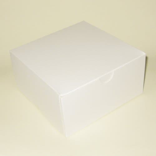 white cake boxes 6 inch cake box 6inch x 6 inch x 3 inch (12)