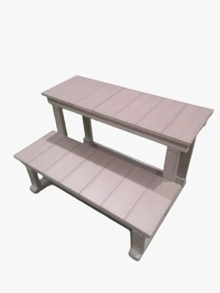 Replacement Hot Tub Spa Steps Grey Suitable for Caravan, Holiday Lodge etc