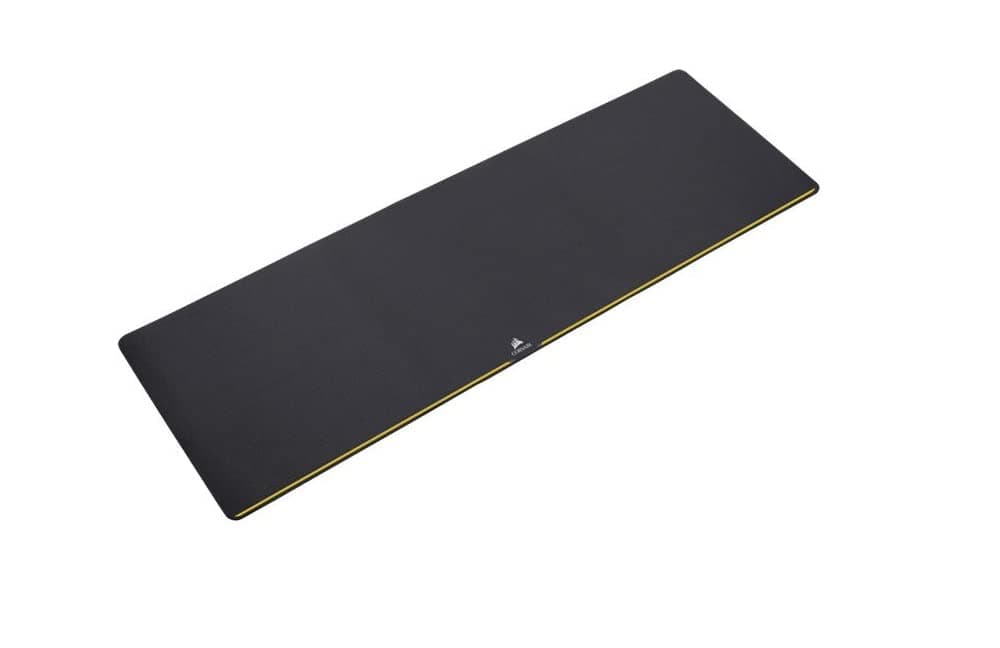 Corsair Mm200 Extended Cloth Surface Mousepad Glide-Optimised Textile Surface, Anti-Slip Base, Designed For Optical And Laser Mice, 930 X 300 X 2 Mm, Black
