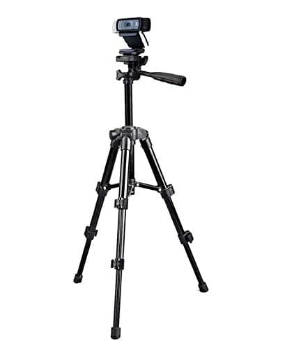 Webcam Tripod,Webcam Mount Holder Stand for Logitech Webcam C920 C922x C930e C930 C922 C925e C615-Black