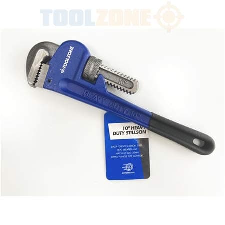 Toolzone250mm (10") Heavy Duty Stilsons Pipe Wrench
