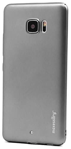 Maxessory HTC U Ultra Case, Operative Ultra-Thin Full-Body Lightweight Impact Slim Hard-Back Protective Premium Drop-Proof Plain Shell Cover (Silver)