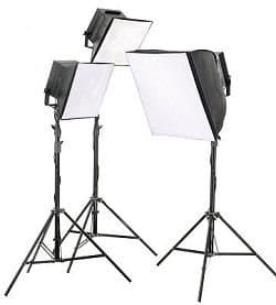 ALZO 600-EX Video 3 Light Location Kit - no case - by alzodigital.com