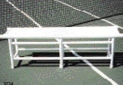 Court Equipment PVC Pro Bench
