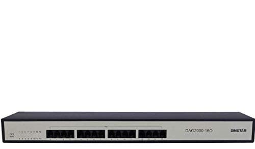 VoIP Gateway DAG2000-16O FXO Analog Simple Operate 16 FXO Ports
