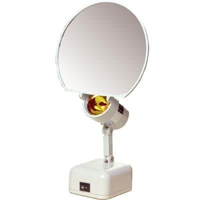 Floxite FL-78 7-Inch 8X Magnifying Lighted Vanity Mirror