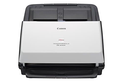 Canon imageFORMULA DR-M160II Sheetfed High-Speed Office Document Scanner - Kofax Vrs Elite Bundle, Duplex Scan, 600DPI, 60PPM/120IPM