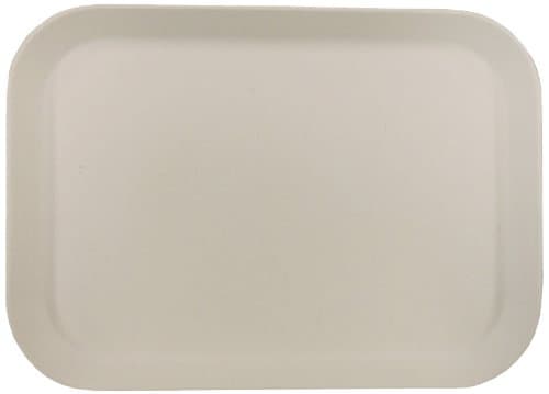 Bamboo Studios Reusable BambooWare Set with 17-3/4-Inch Malibu Tray, Eggshell White