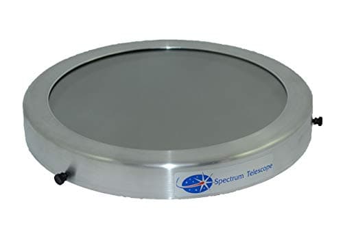 Spectrum Telescope(ST9312G) Solar Eclipse Filter Fits:Your O.D. Measurement: 8 13/16” (224mm) to 9.312"(236mm)