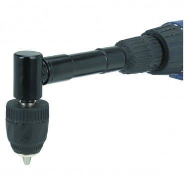 90 Degree Right Angle 3/8" Keyless Chuck Drill Adapter
