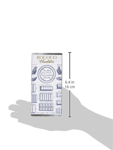 Rococo Chocolates Plus Noir Que Noir 70 g (Pack of 2)