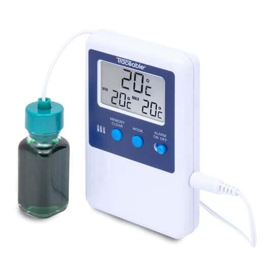 Traceable® Digital Thermometers with Calibration (Bottle Probe)