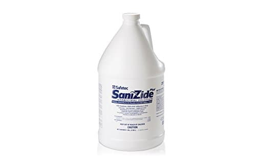 SaniZide PlusTM is a ready-to-use, hospital grade, hard surface disinfectant/deodorizer. Virucidal against HIV-1, HBV, Hepatitis B, MRSA, Vancumycin intermediate resistant, staphyloccus aureus (VISA), VRE, and more. Nonselective odor suppressant chemically attacks odor-causing microorganisms at source.