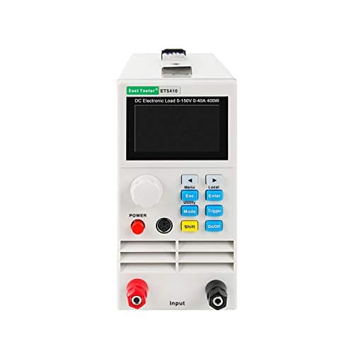 Programmable 400W DC Electronic Load 400W 0-150V 0-40A Battery Capacity Tester LED Tester with USB PS2 Interface