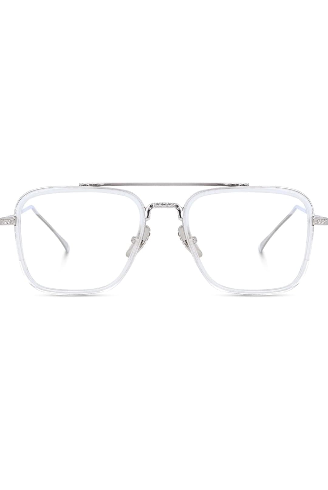 Blue Light Blocking Blue Cut Zero Power anti-glare Retro Square Eyeglasses, Frame for Eye Protection from UV by Computer Tablet Laptop Mobile Blue Full Rim Trendy andStyle