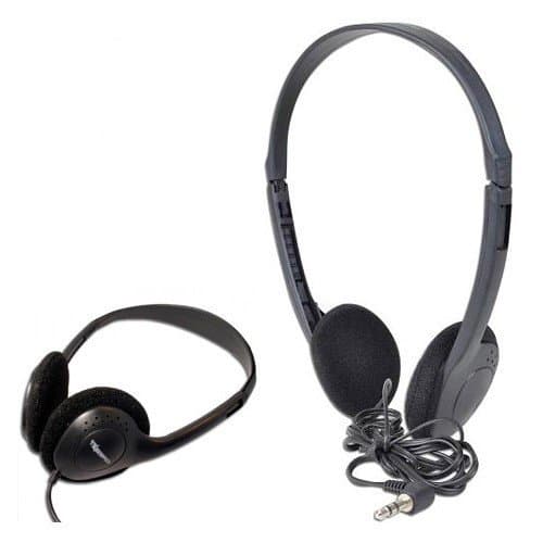 3.5mm Black Stereo Headphones