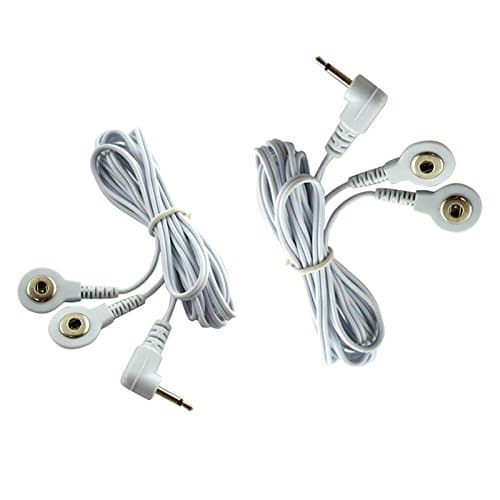 SUNMAS DC 2.5mm Electrode Wires Standard Connection Snap 3.5mm for Tens EMS Massage Unit