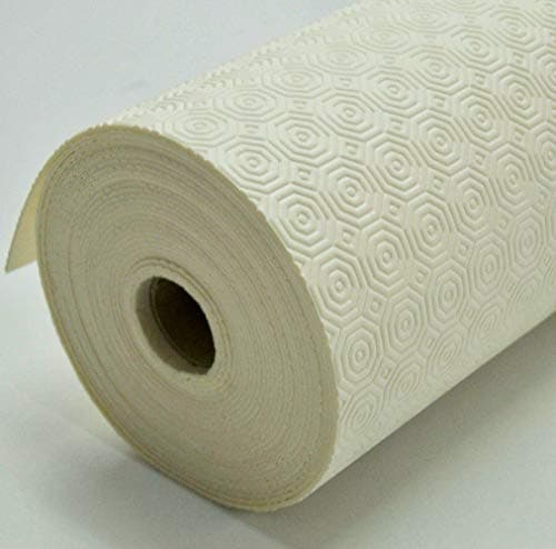 Table Protector Heat Resistant Anti Slip Waterproof Tablecloth by the meter (Cream, 3 Meters (110x300 cm))