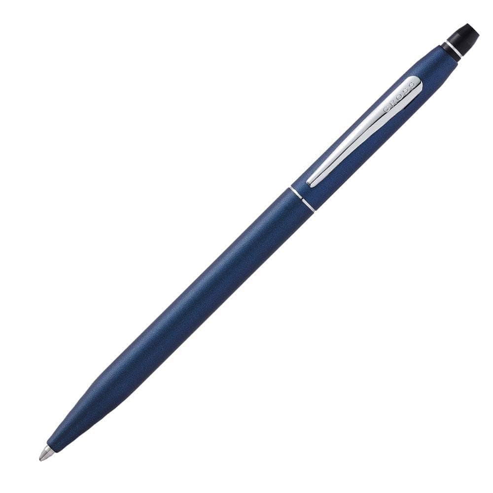 Cross Click Ballpoint Pen, Metallic Navy Blue