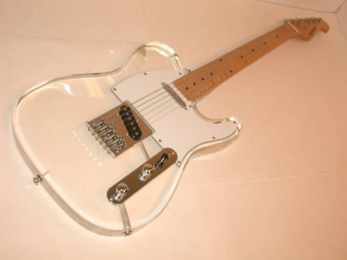 Clear ACRYLIC 6 String TL Electric Guitar