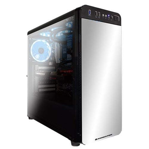 Xigmatek Built-In USB 3.0 Refract S1 Midi Tower Gaming Case - Black