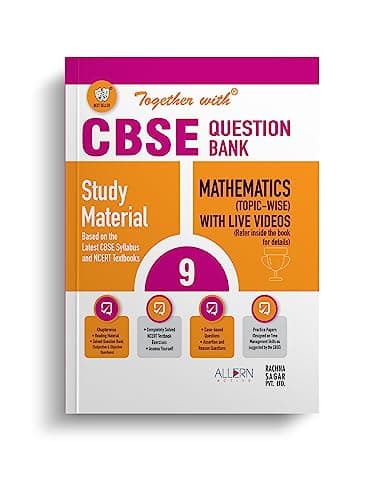 Together With CBSE Class 9 Mathematics Solved Question Bank & Practice Papers (Chapterwise & Topicwise) Exam 2023 [Paperback] Rachna Sagar