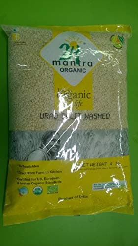 24 Mantara 24 Mantra Organic Urad White Split - 4 Lb,, ()