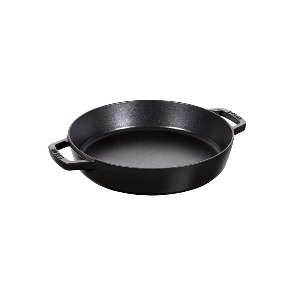 STAUB Cast Iron Fry Pan, Black, 20 cm