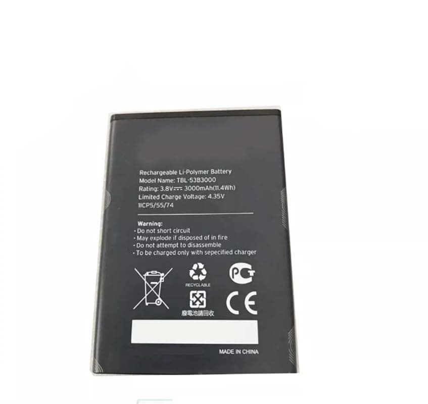 Civhomy Generic Replacement Battery Compatible with TBL-53B3000 Router M7650 M7450 1ICP5/55/74 3.8V,3000mAh/11.4Wh