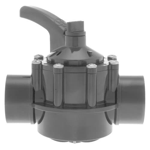 PSV2S2DGR PVC 2-Way Pool Check Diverter Valve