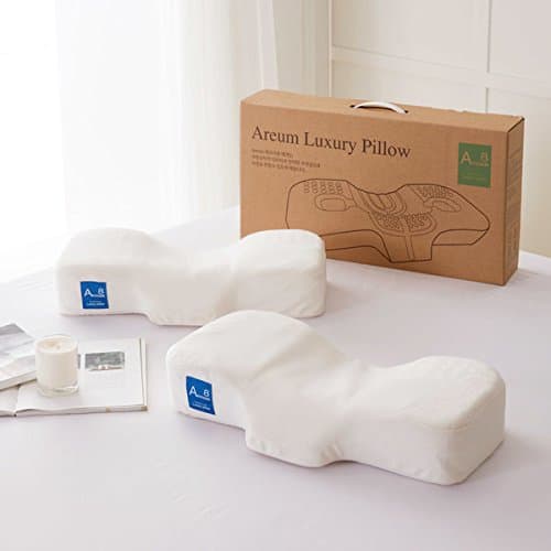 Han Areum Beloa A8 Luxury Memory Foam Functional Neck Support Cervical Pillow Set of 2
