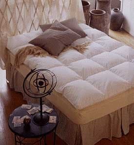 Pacific Pillows Marriott Pacific Coast Baffle Box Feather Bed (Queen 60" x 80")