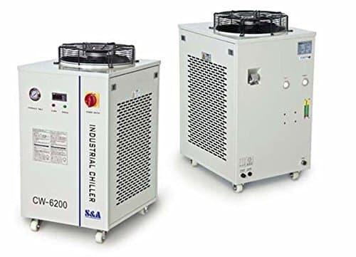 Industrial Water Chiller Cool 100W solid-state laser 22KW CNC spindle CW-6000AN